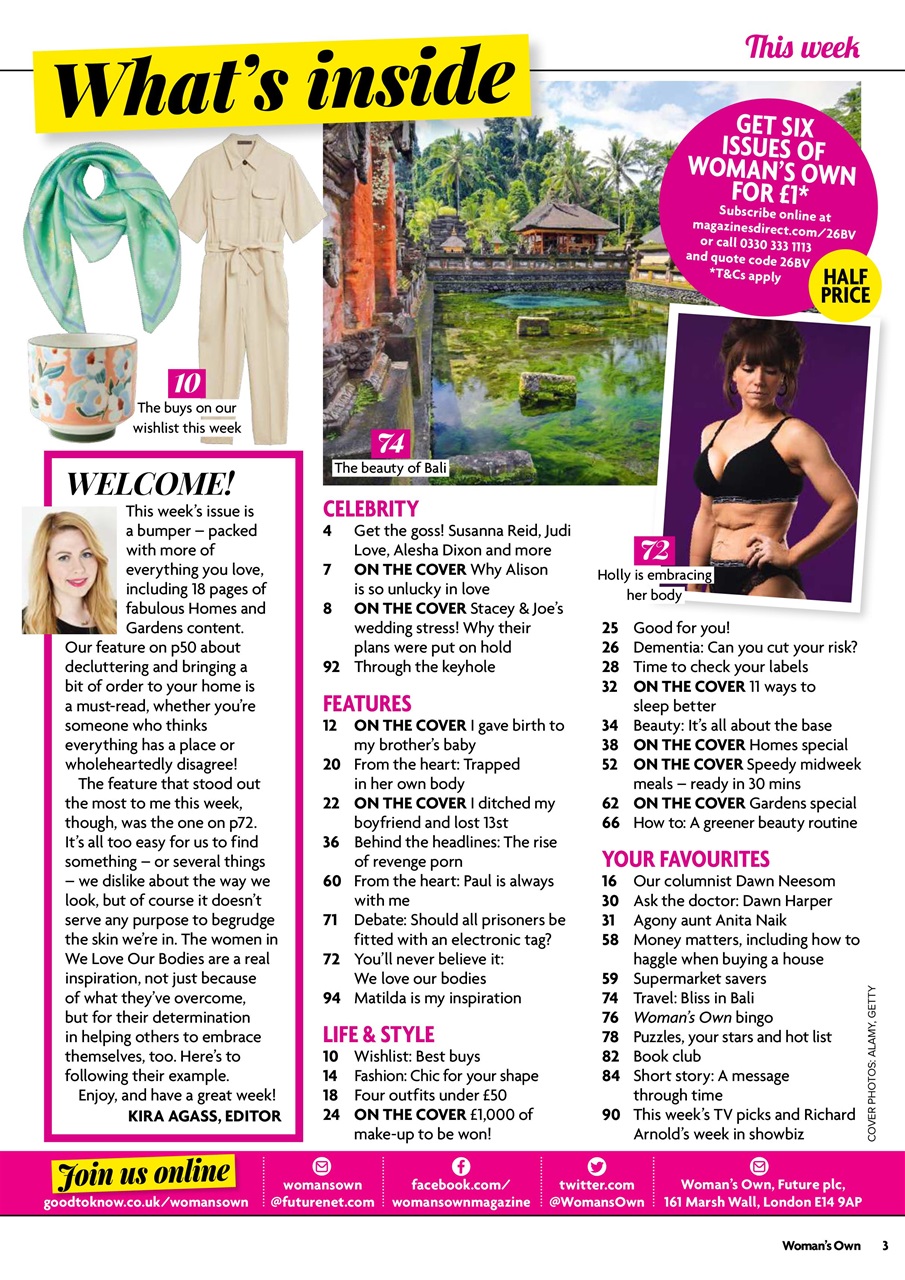 Woman's Own Preview Pages