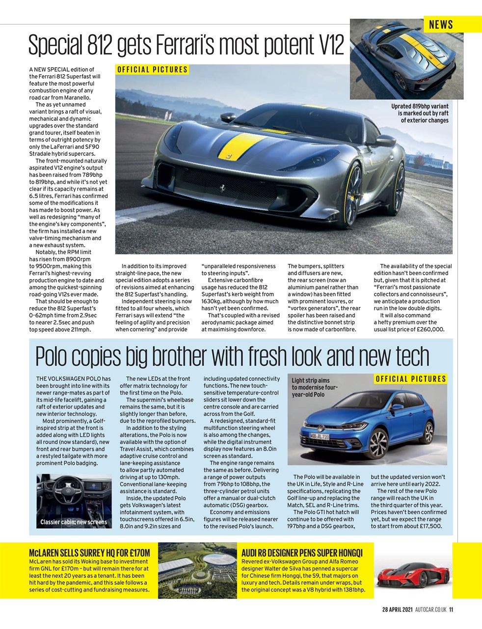 Autocar Preview Pages