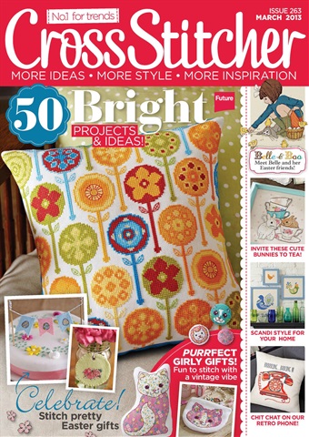 CrossStitcher issue March 2013