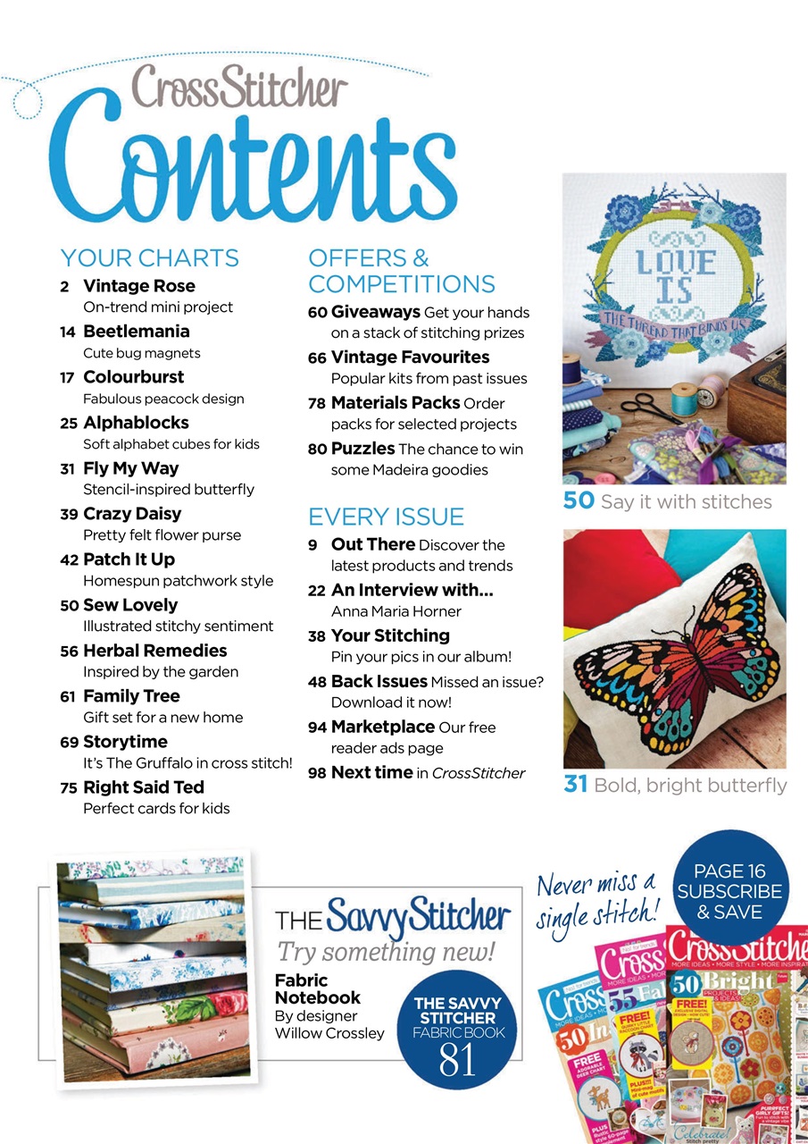 CrossStitcher Preview Pages