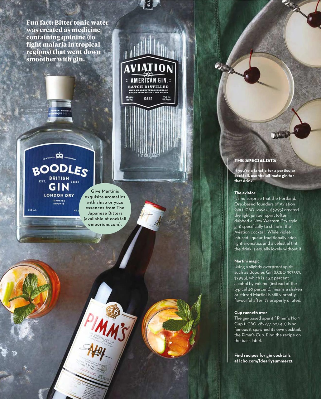 LCBO Food & Drink Preview Pages