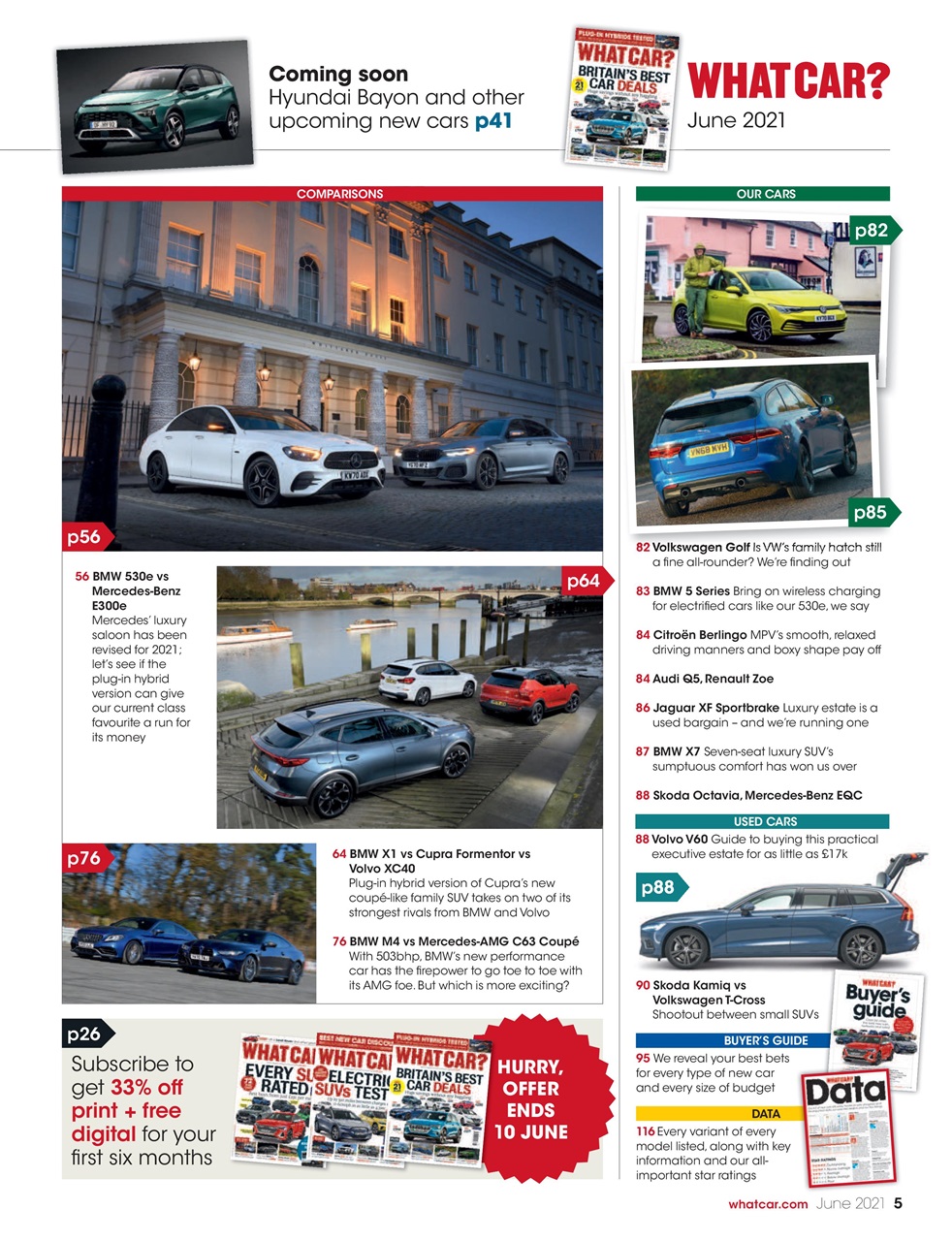 What Car? Preview Pages