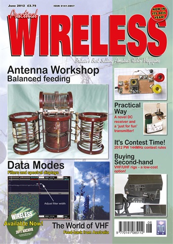 Practical Wireless issue June 2012