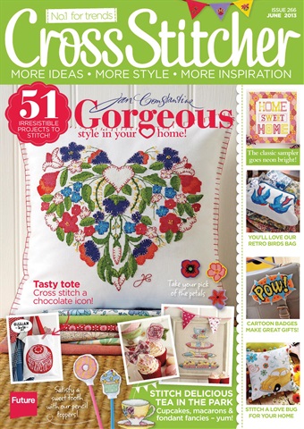 CrossStitcher issue June 2013