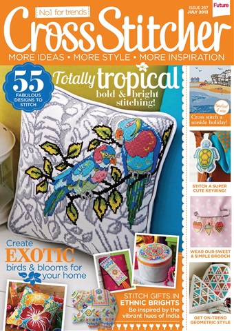 CrossStitcher issue July 2013