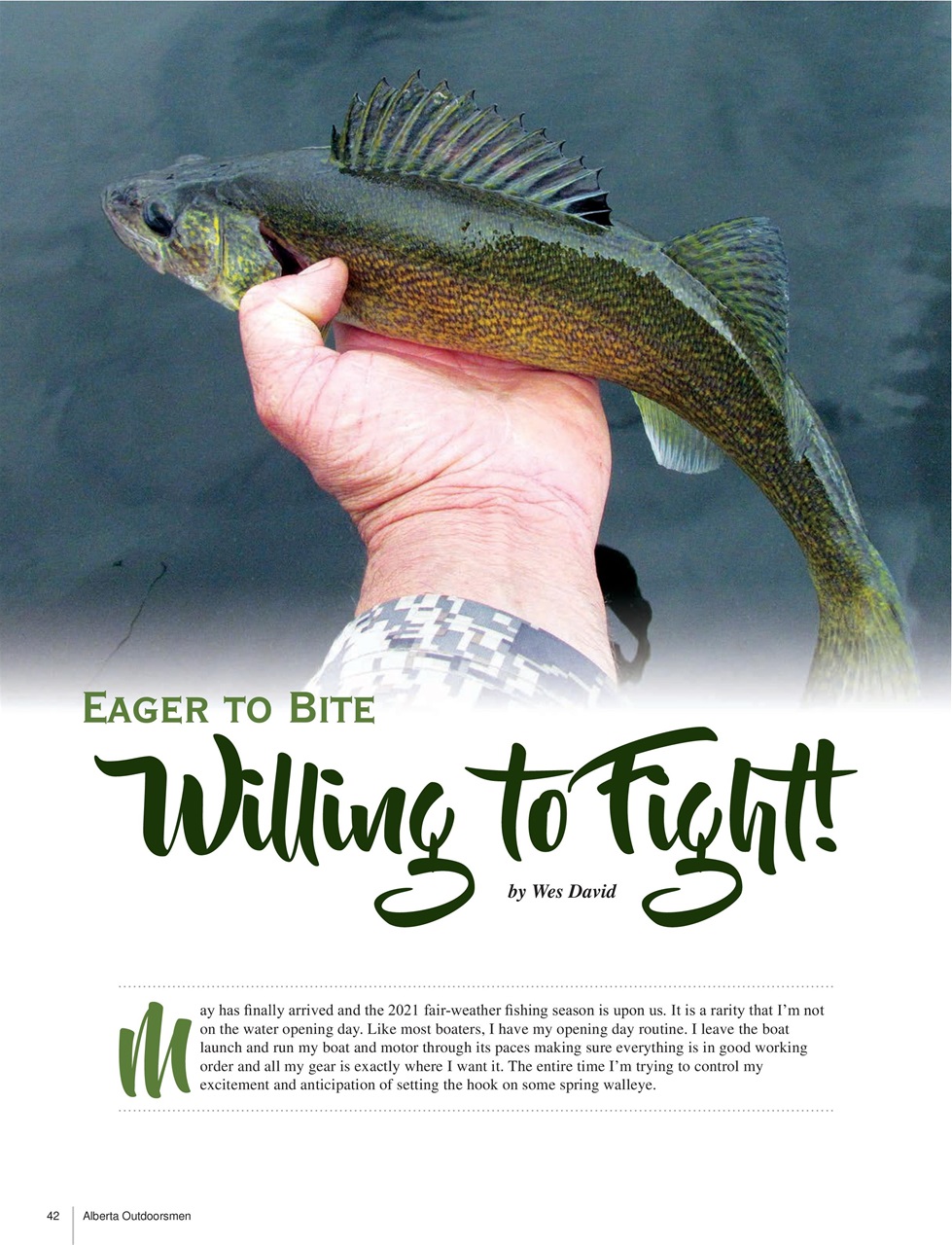 Alberta Outdoors Preview Pages