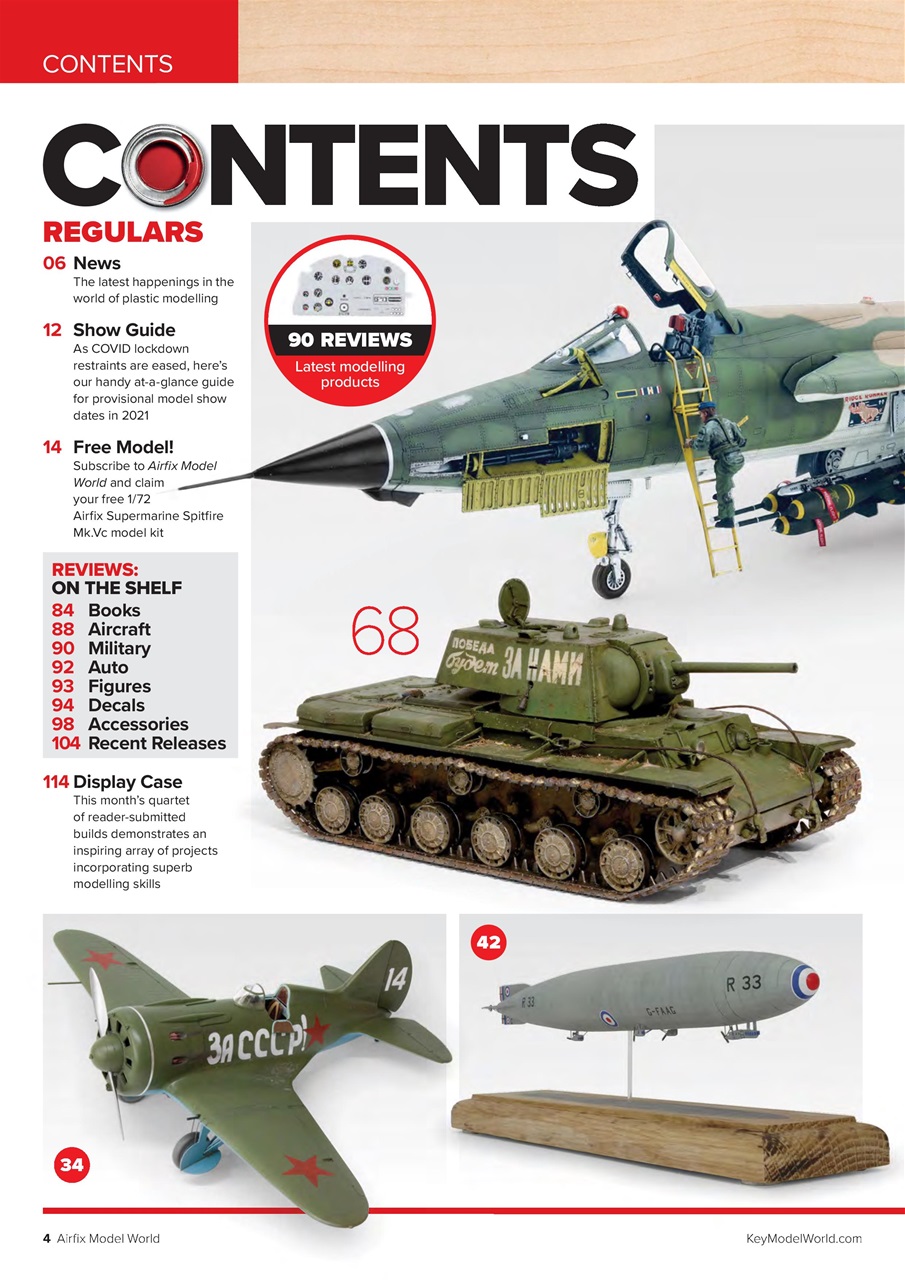Airfix Model World Preview Pages