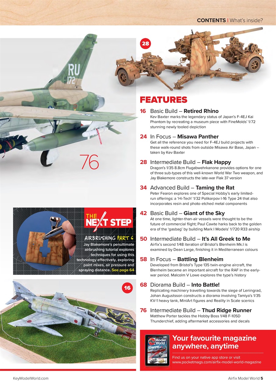 Airfix Model World Preview Pages