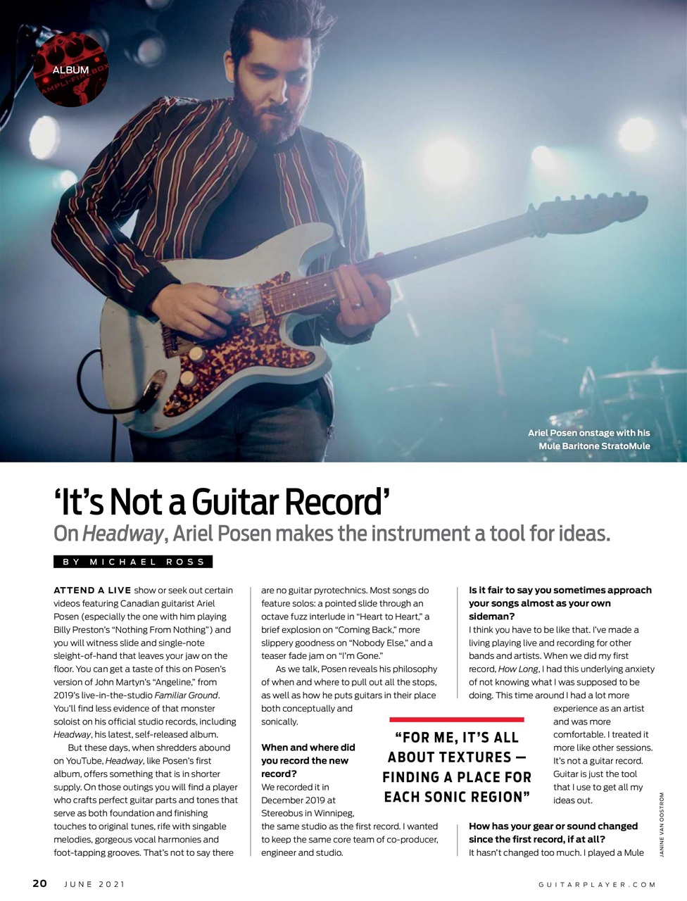 Guitar Player Preview Pages