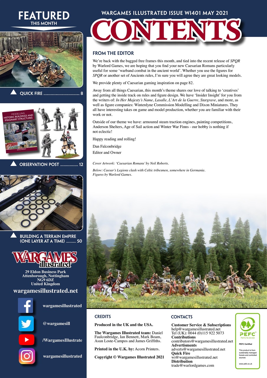 Wargames Illustrated Preview Pages