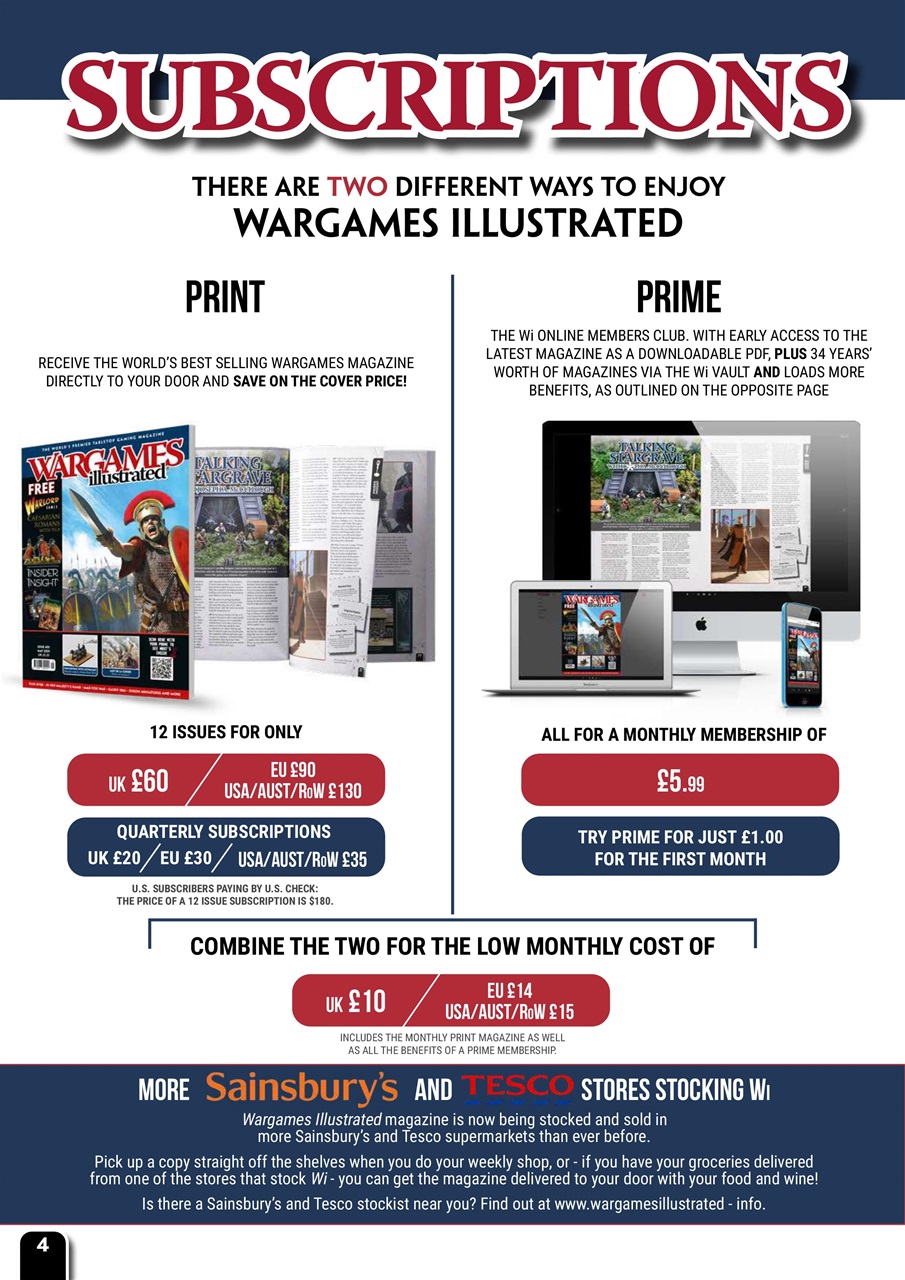 Wargames Illustrated Preview Pages