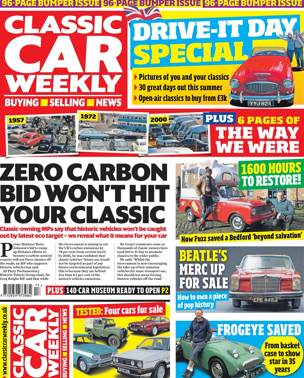 Classic Car Weekly Preview Pages