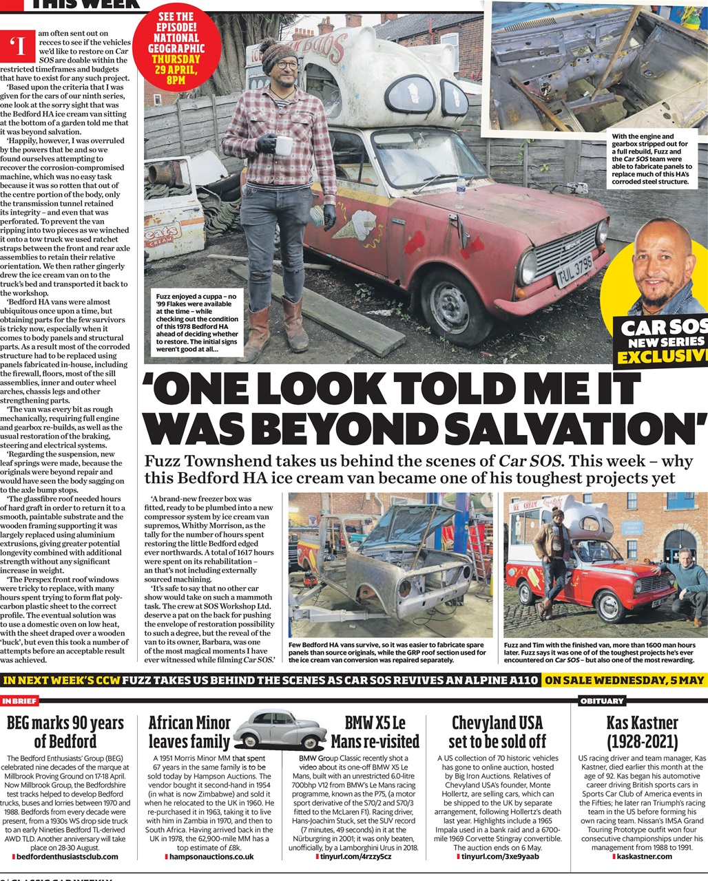 Classic Car Weekly Preview Pages
