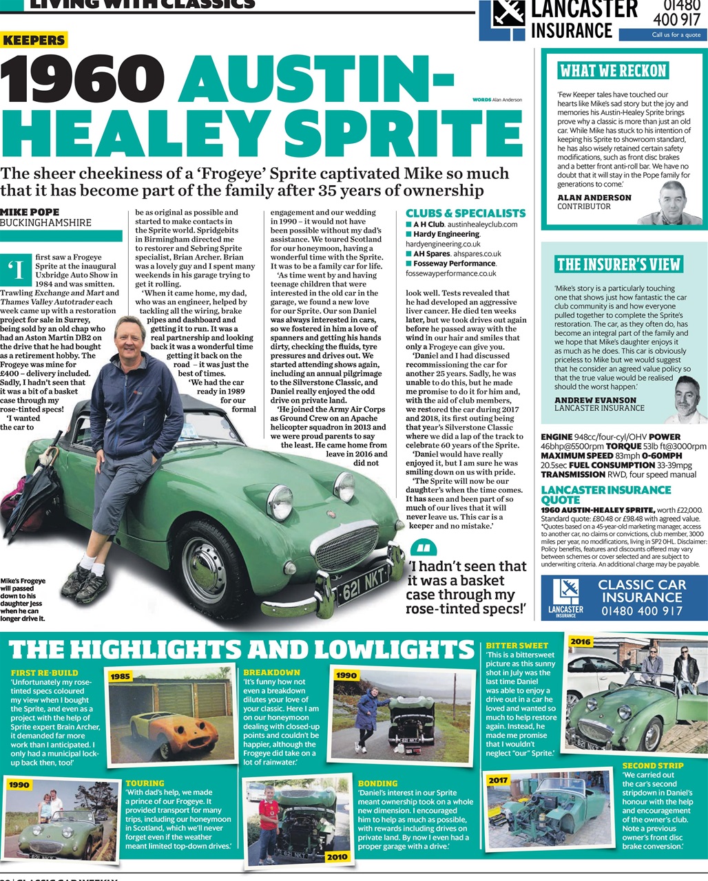Classic Car Weekly Preview Pages