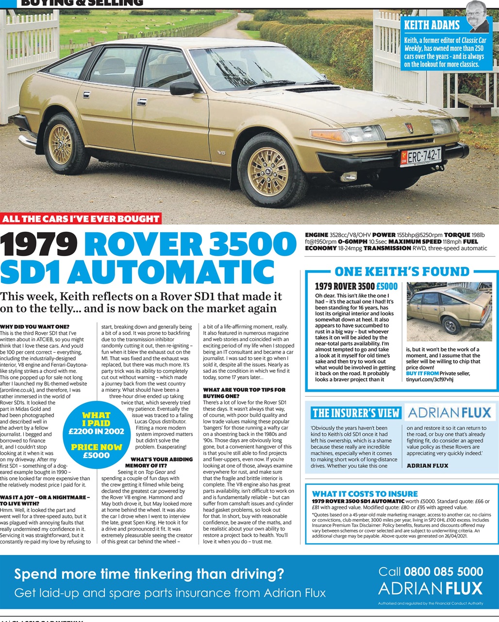Classic Car Weekly Preview Pages
