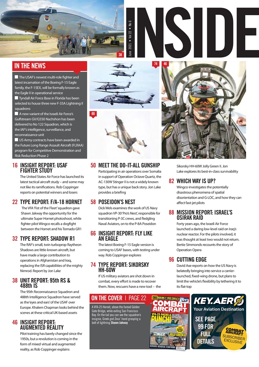 Combat Aircraft Journal Preview Pages