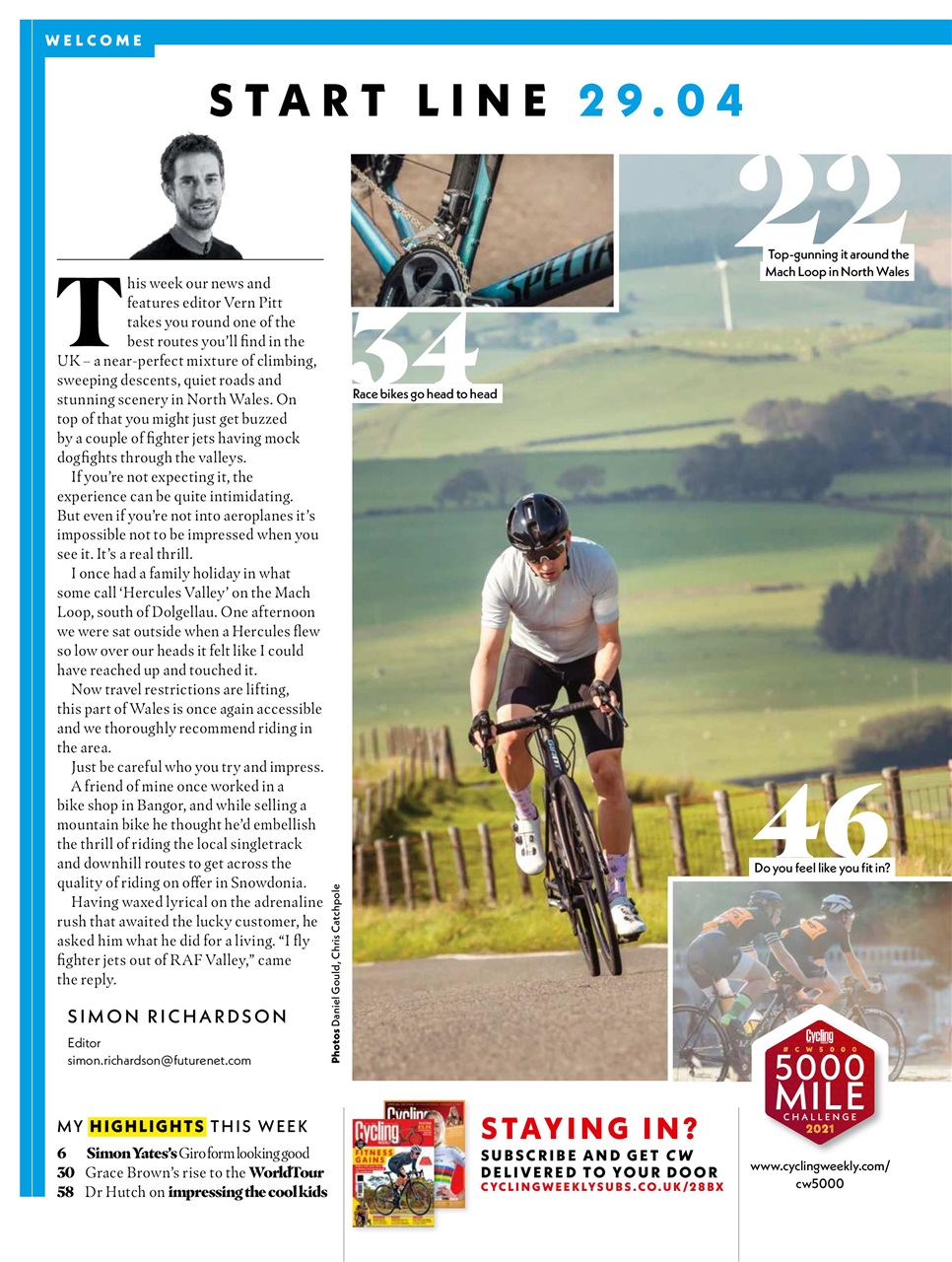 Cycling Weekly Preview Pages