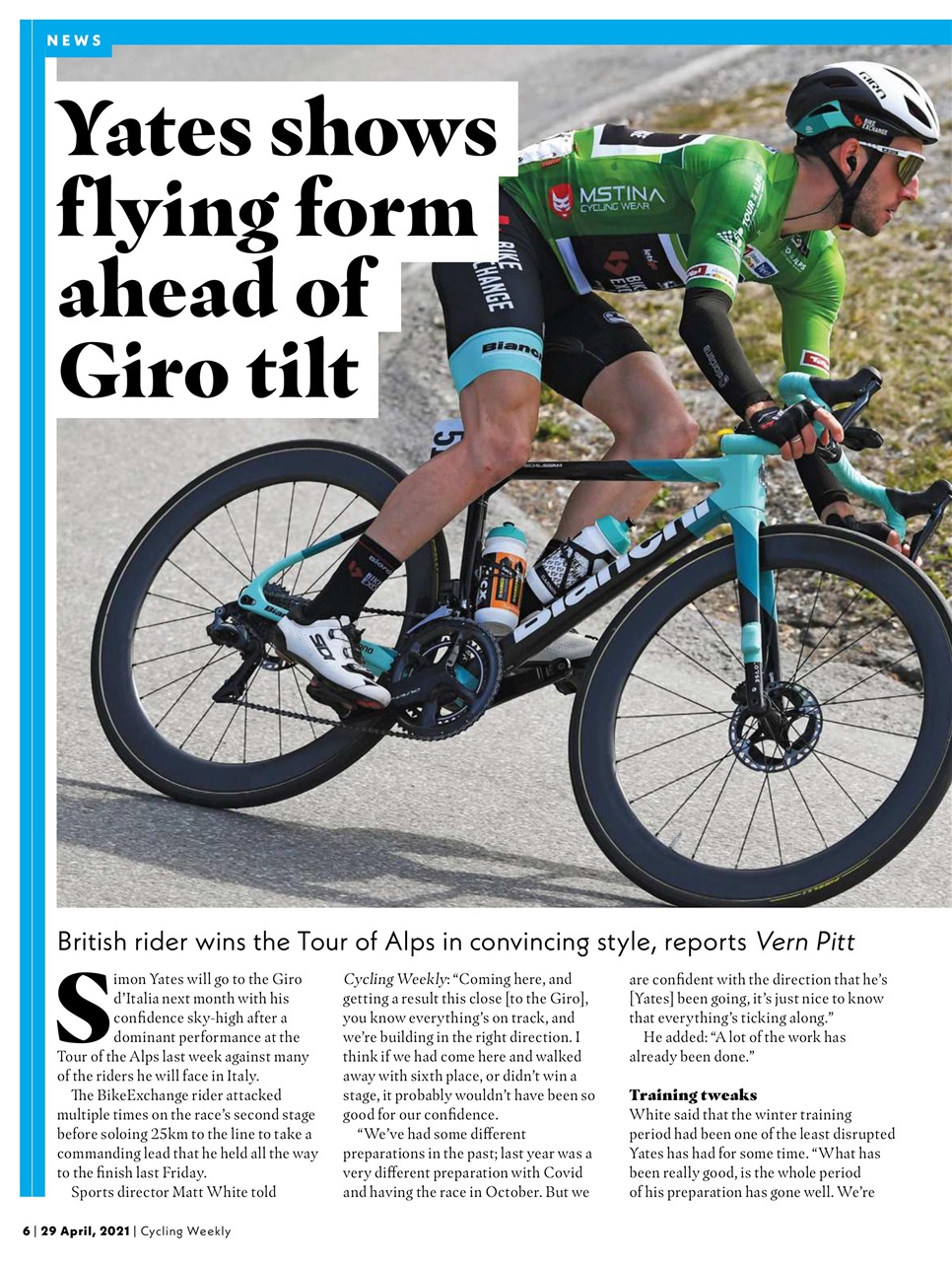 Cycling Weekly Preview Pages