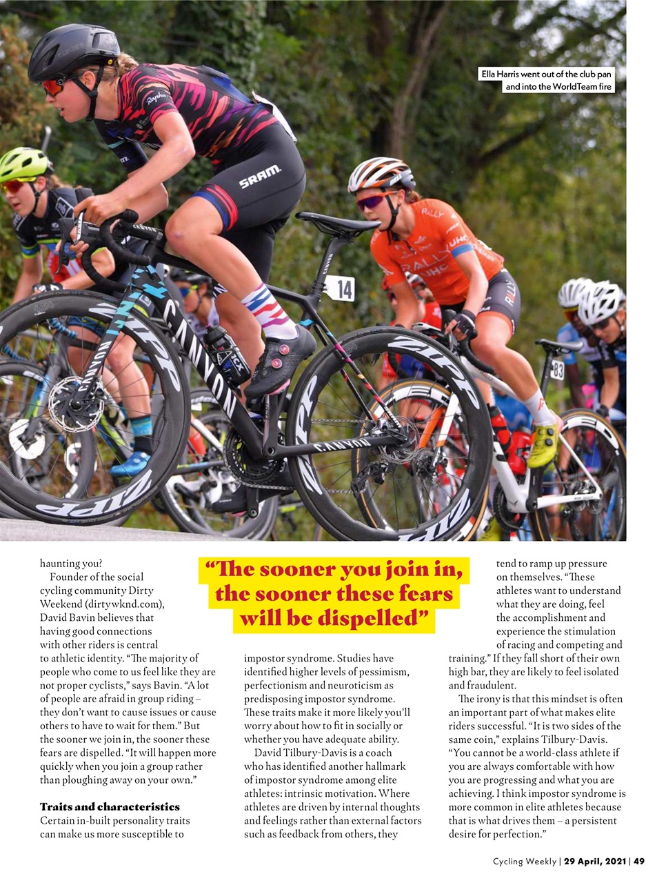 Cycling Weekly Preview Pages