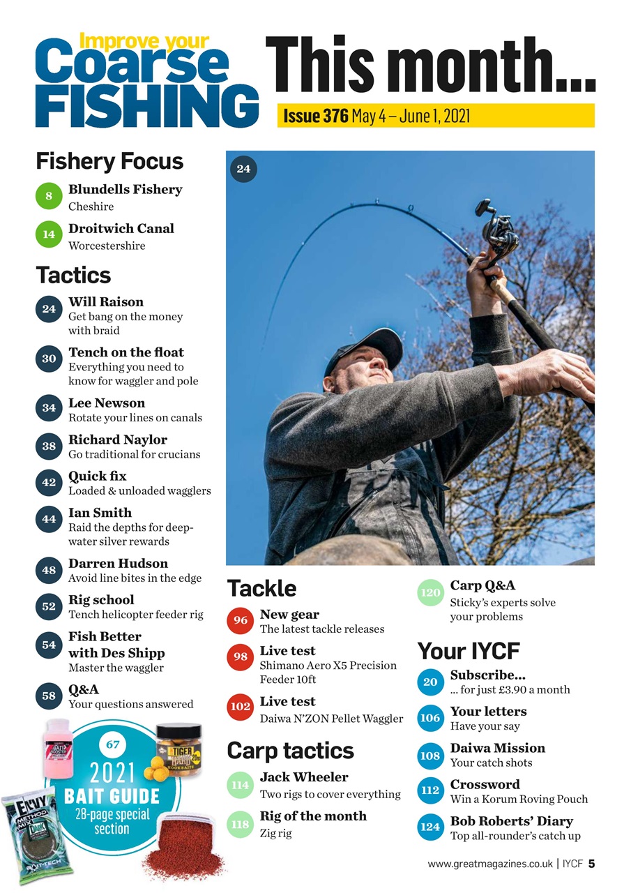 Improve Your Coarse Fishing Preview Pages