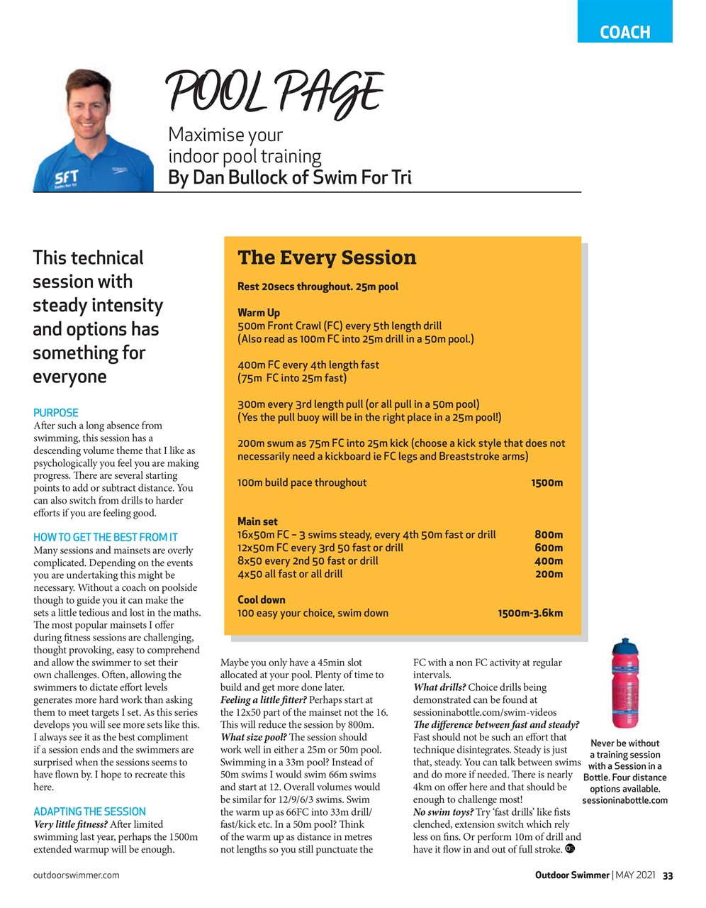 Outdoor Swimmer Preview Pages