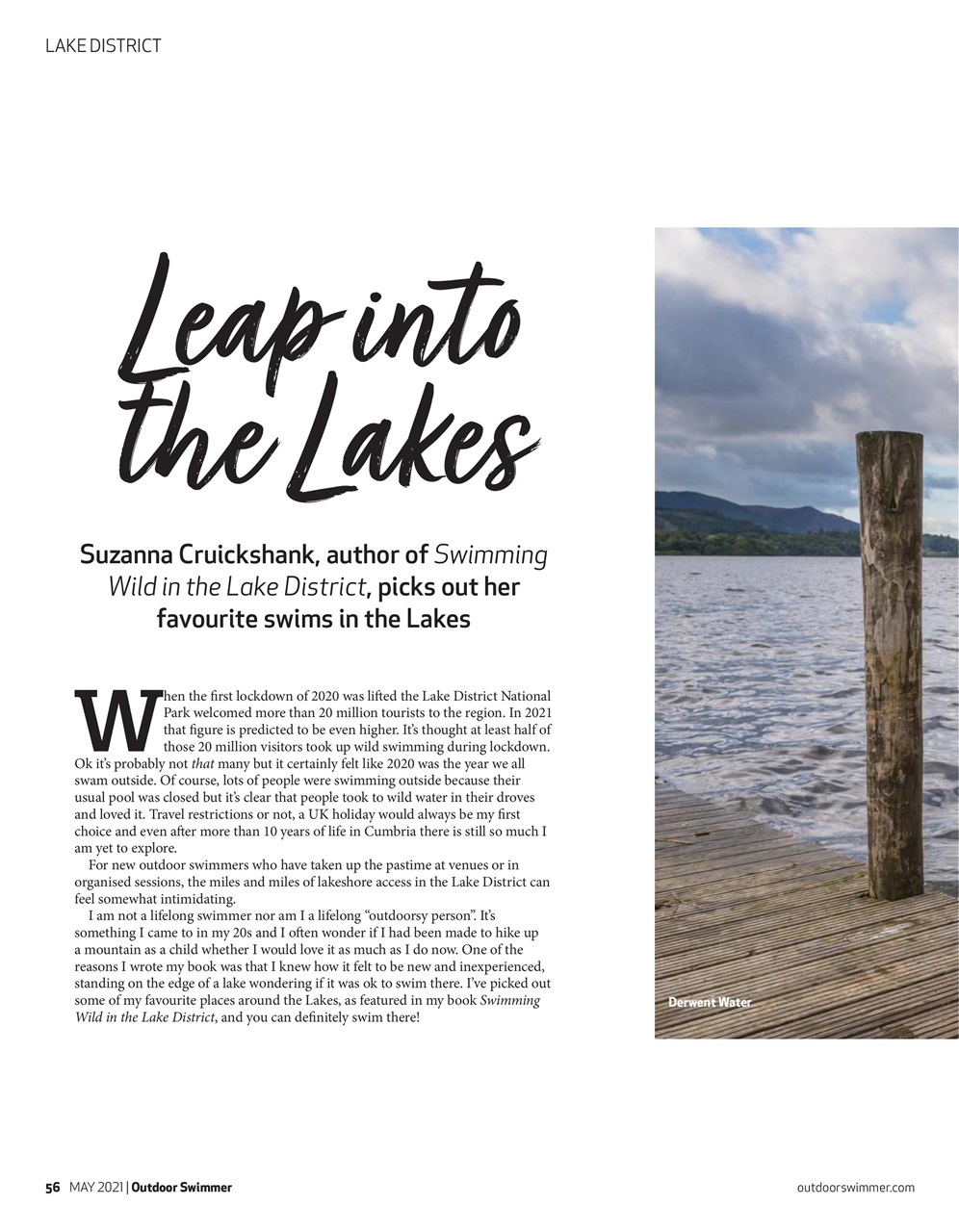 Outdoor Swimmer Preview Pages