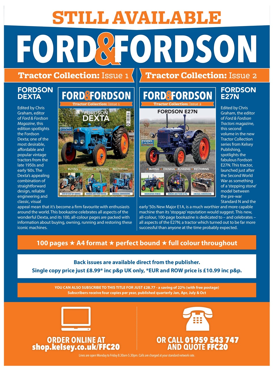 Ford & Fordson Tractor Collection Preview Pages