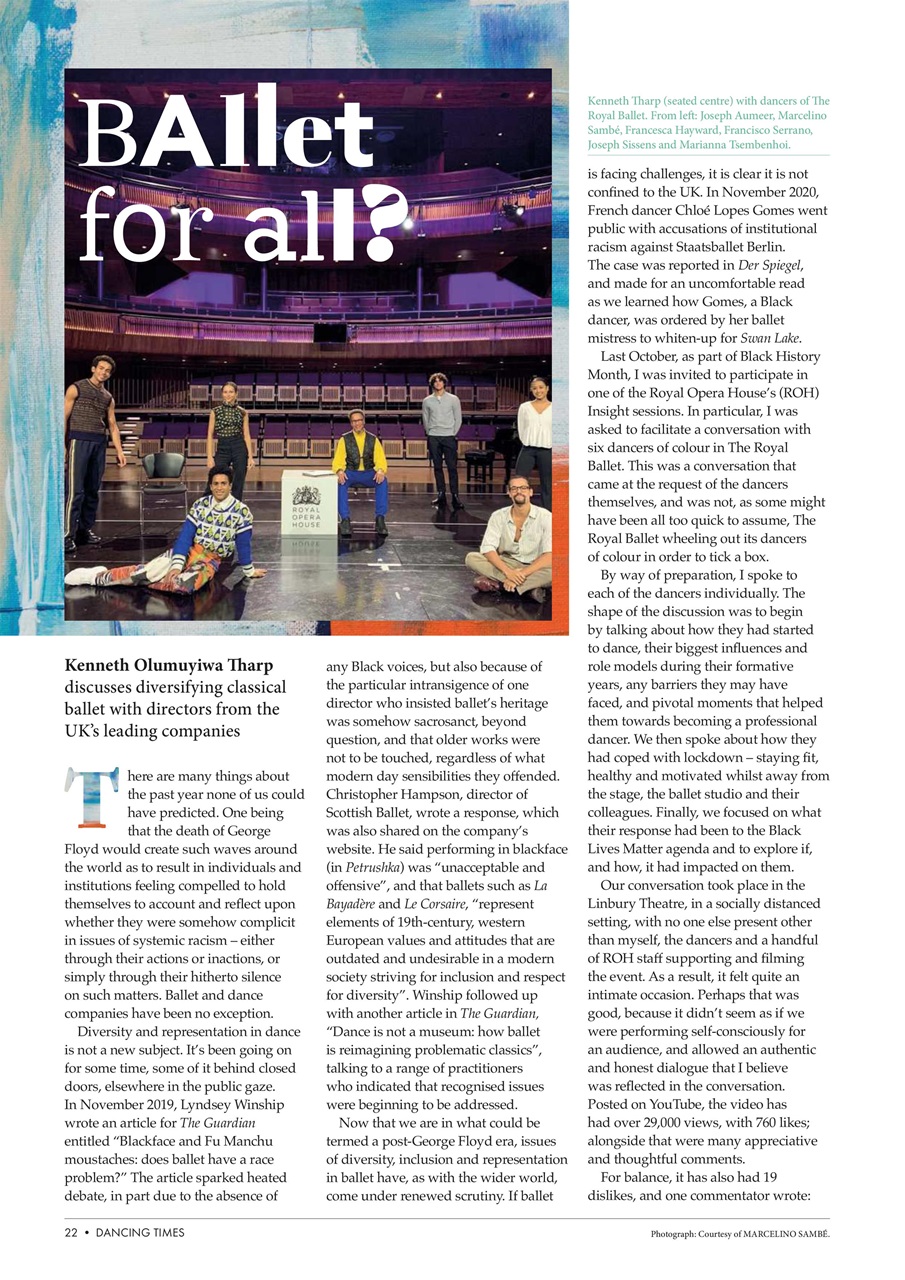 Dancing Times Preview Pages