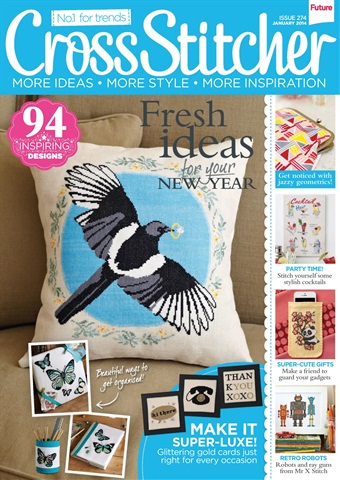CrossStitcher issue January 2014