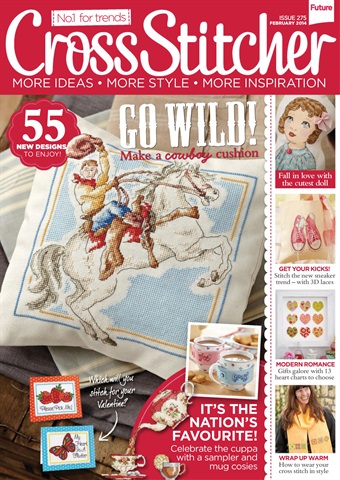 CrossStitcher issue February 2014