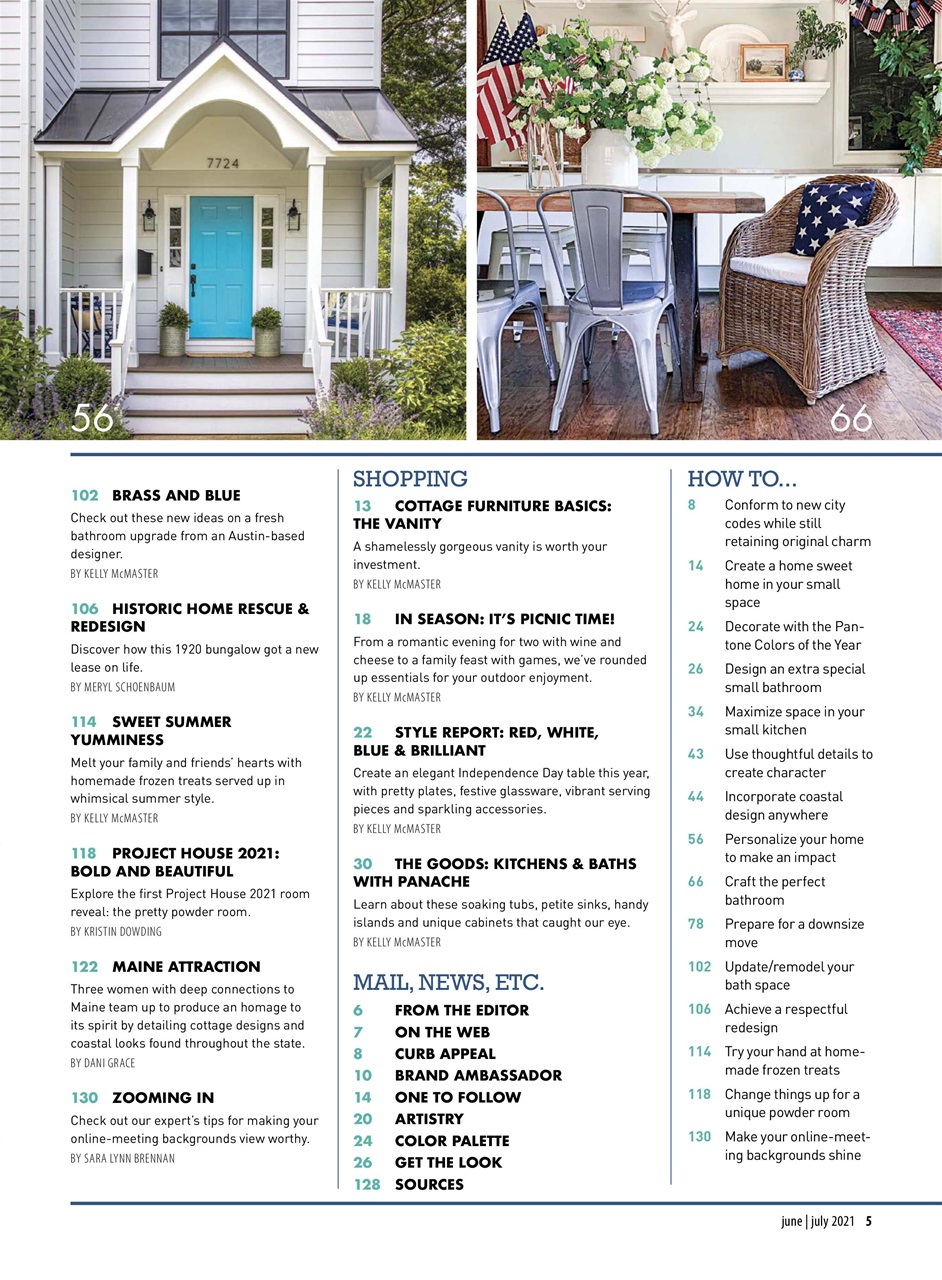 Cottages and Bungalows Preview Pages
