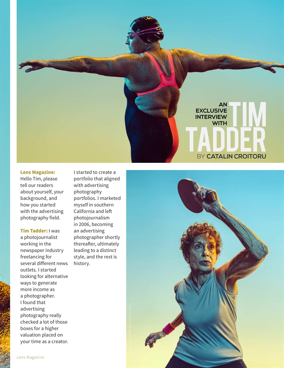 Lens Magazine Preview Pages