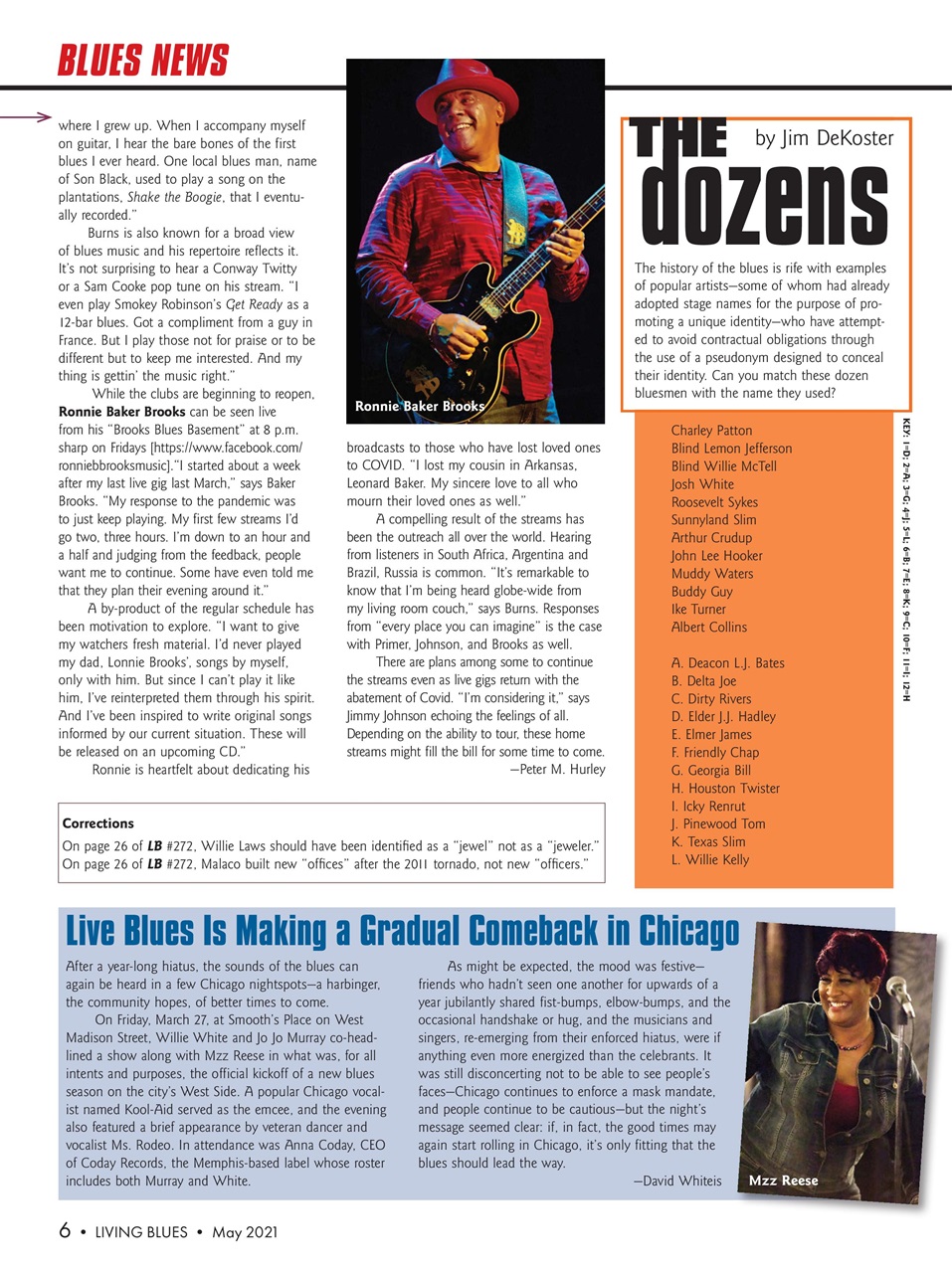 Living Blues Preview Pages