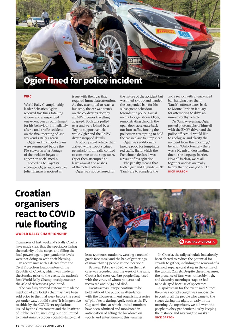 Autosport Preview Pages