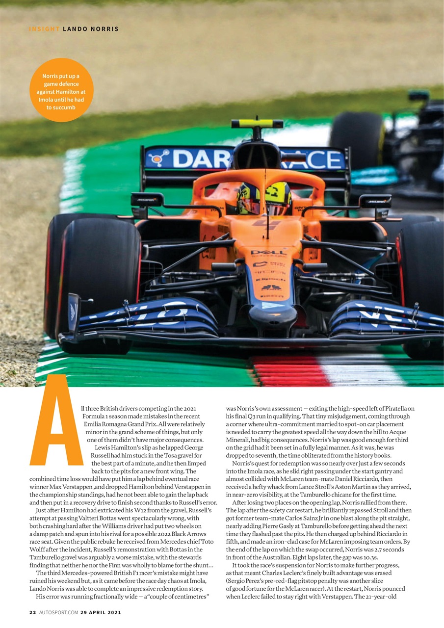 Autosport Preview Pages
