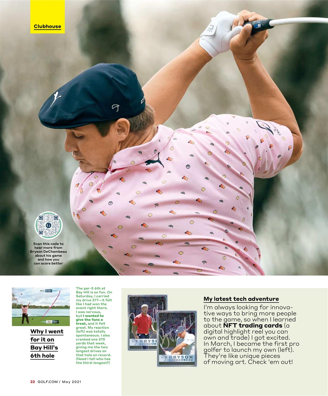 Golf Magazine Preview Pages