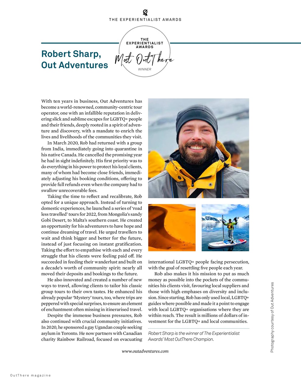 OutThere Preview Pages