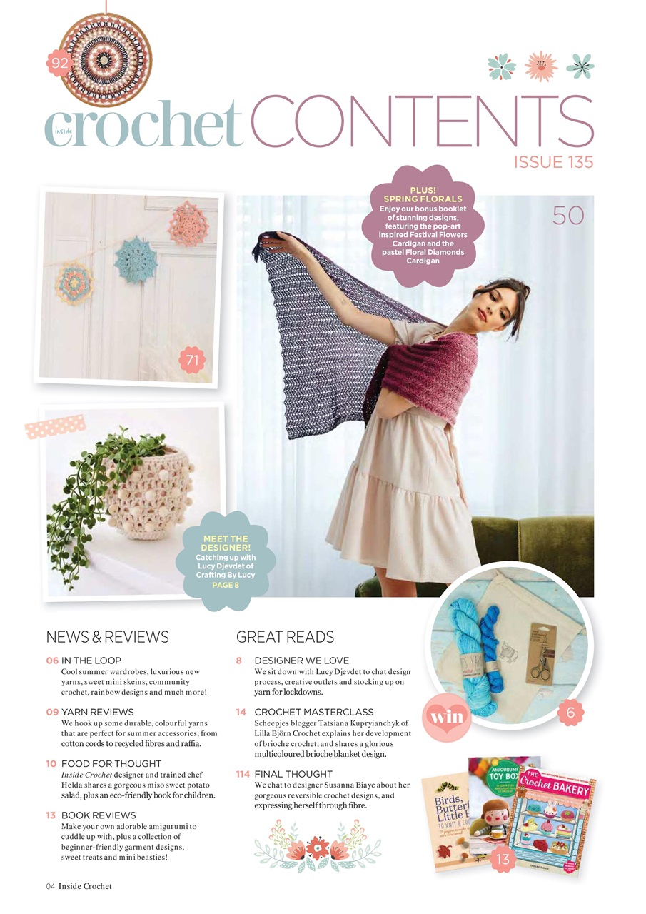 Inside Crochet Preview Pages