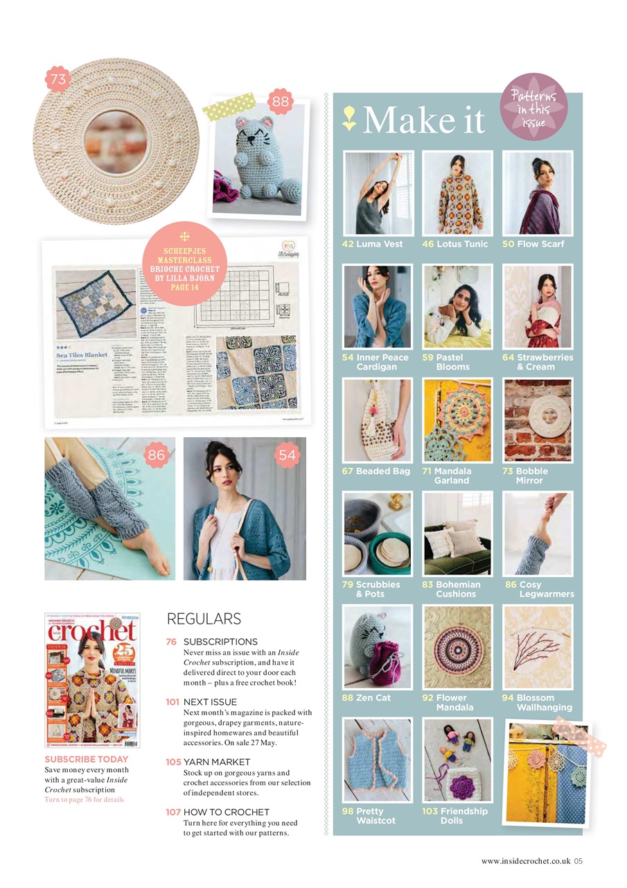 Inside Crochet Preview Pages