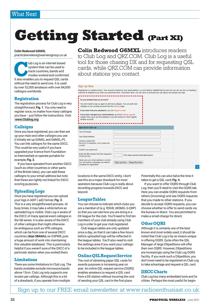 Practical Wireless Preview Pages