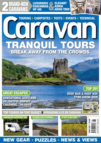Caravan Magazine issue Tranquil Tours - June 2021