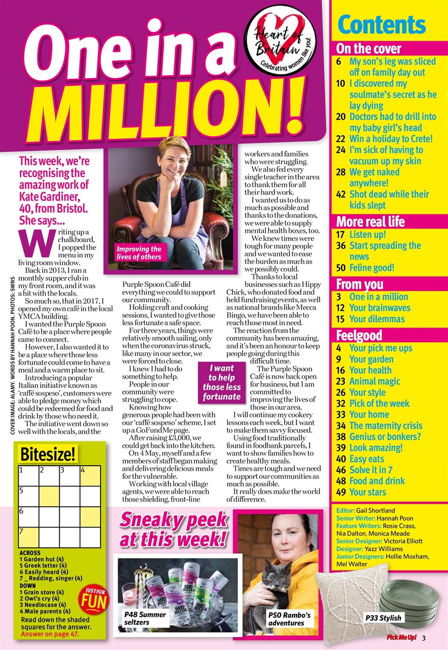 Pick Me Up Preview Pages