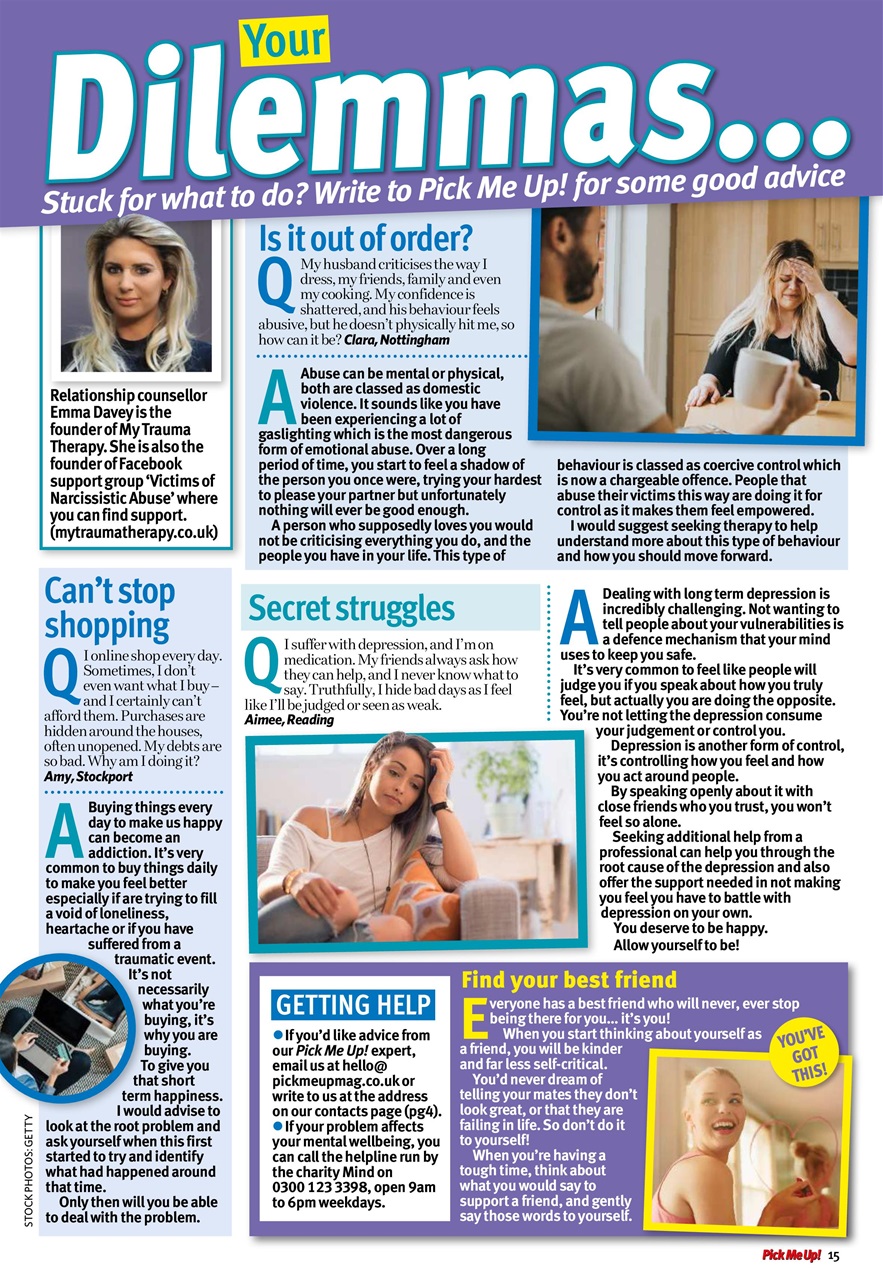 Pick Me Up Preview Pages