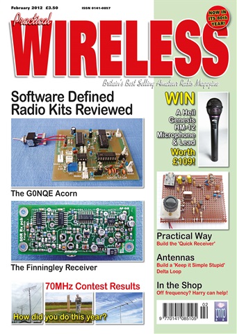 Practical Wireless issue February 2012