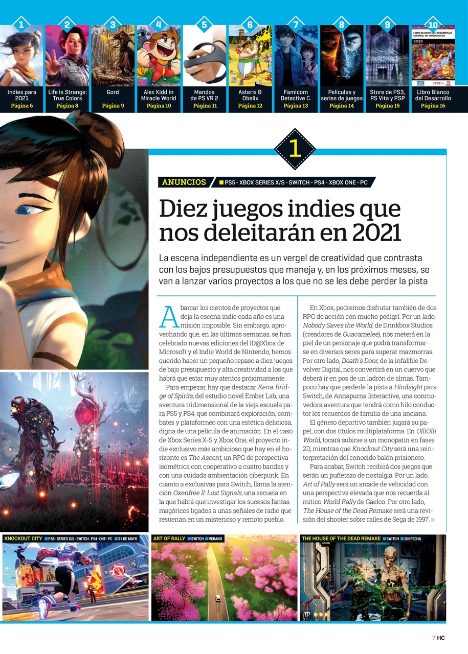 Hobby Consolas Preview Pages