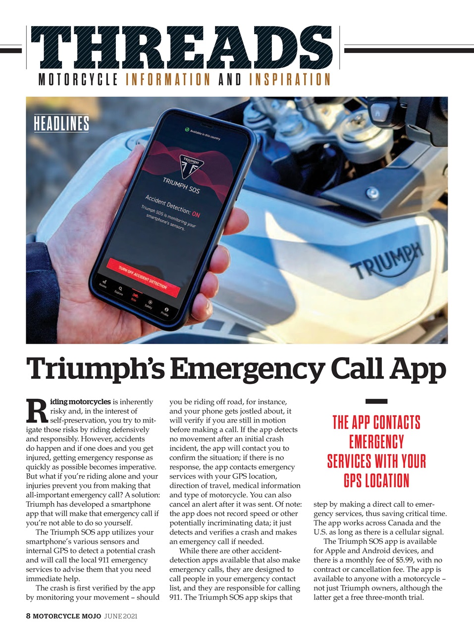 Motorcycle Mojo Preview Pages