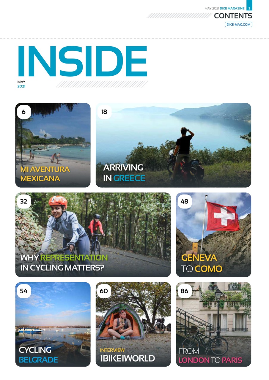 BIKE Magazine Preview Pages