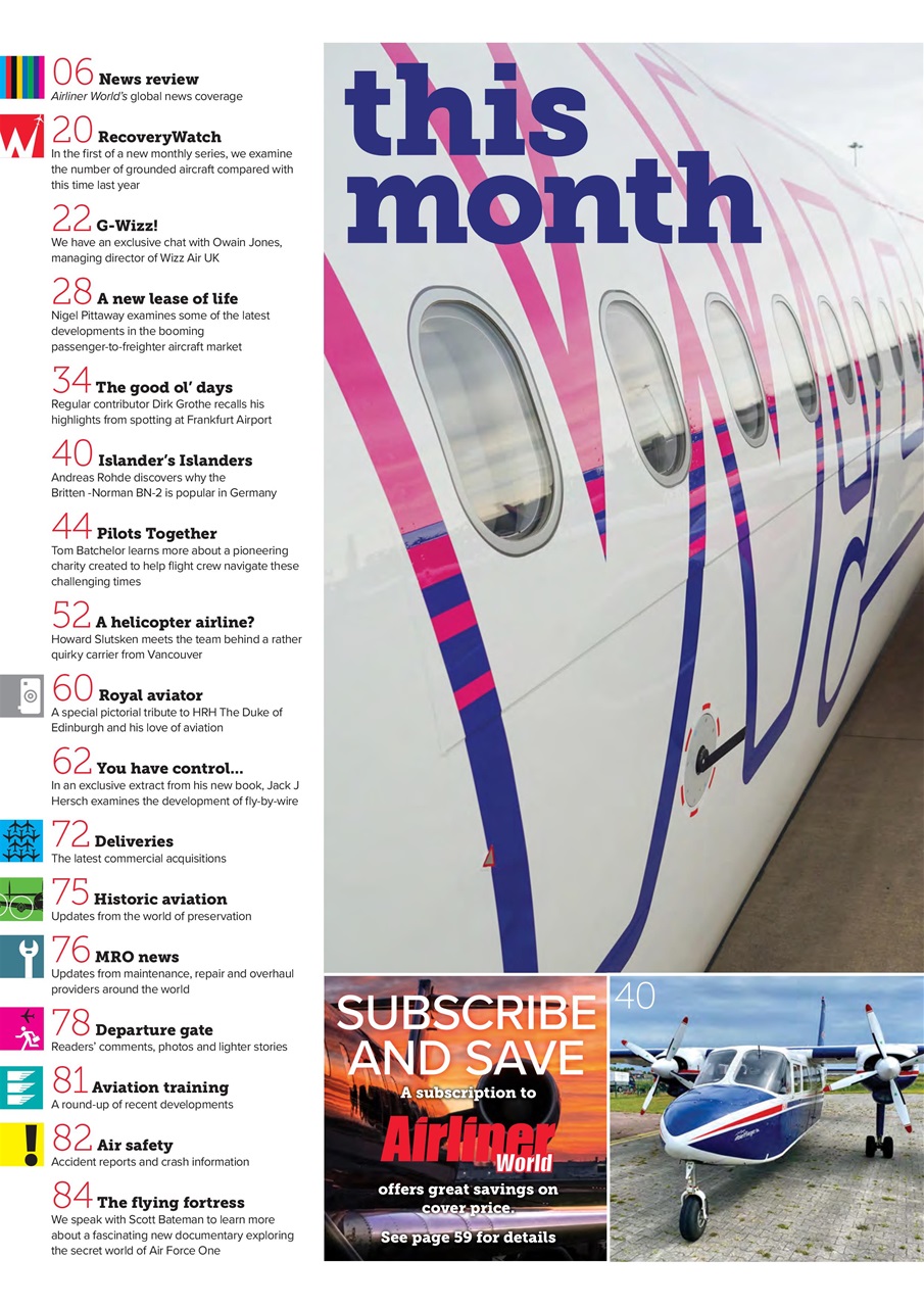 Airliner World Preview Pages