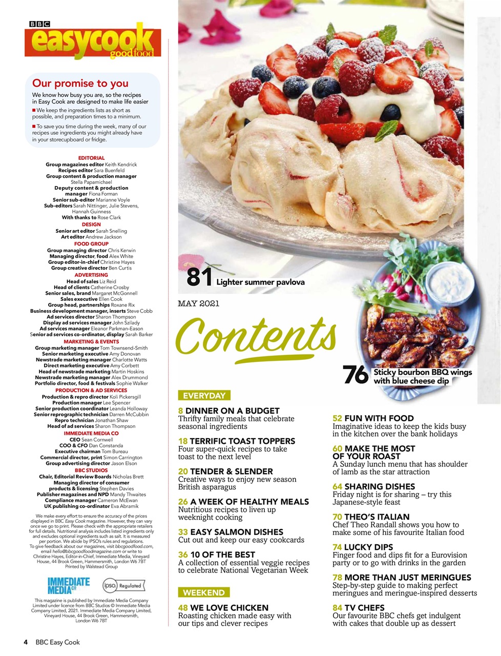 Easy Cook Magazine Preview Pages