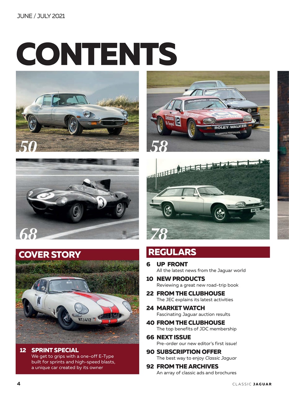 Classic Jaguar Preview Pages